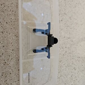 Blue Clip-On Glasses Blue Light Blocking